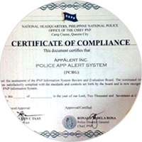 CERTIFICATE OF COMPLIANCE